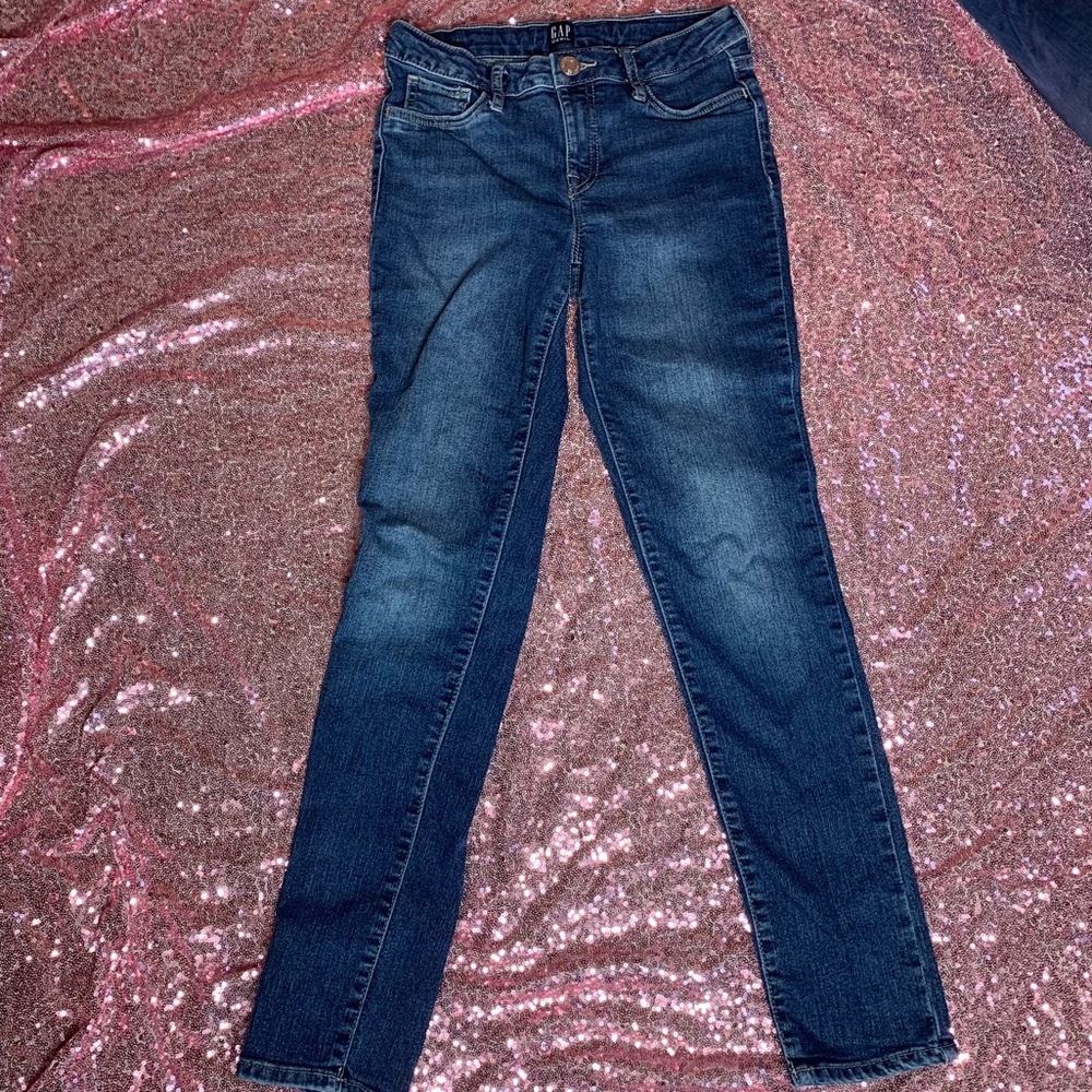 GAP Super Skinny Denim Jeans - Classic Blue